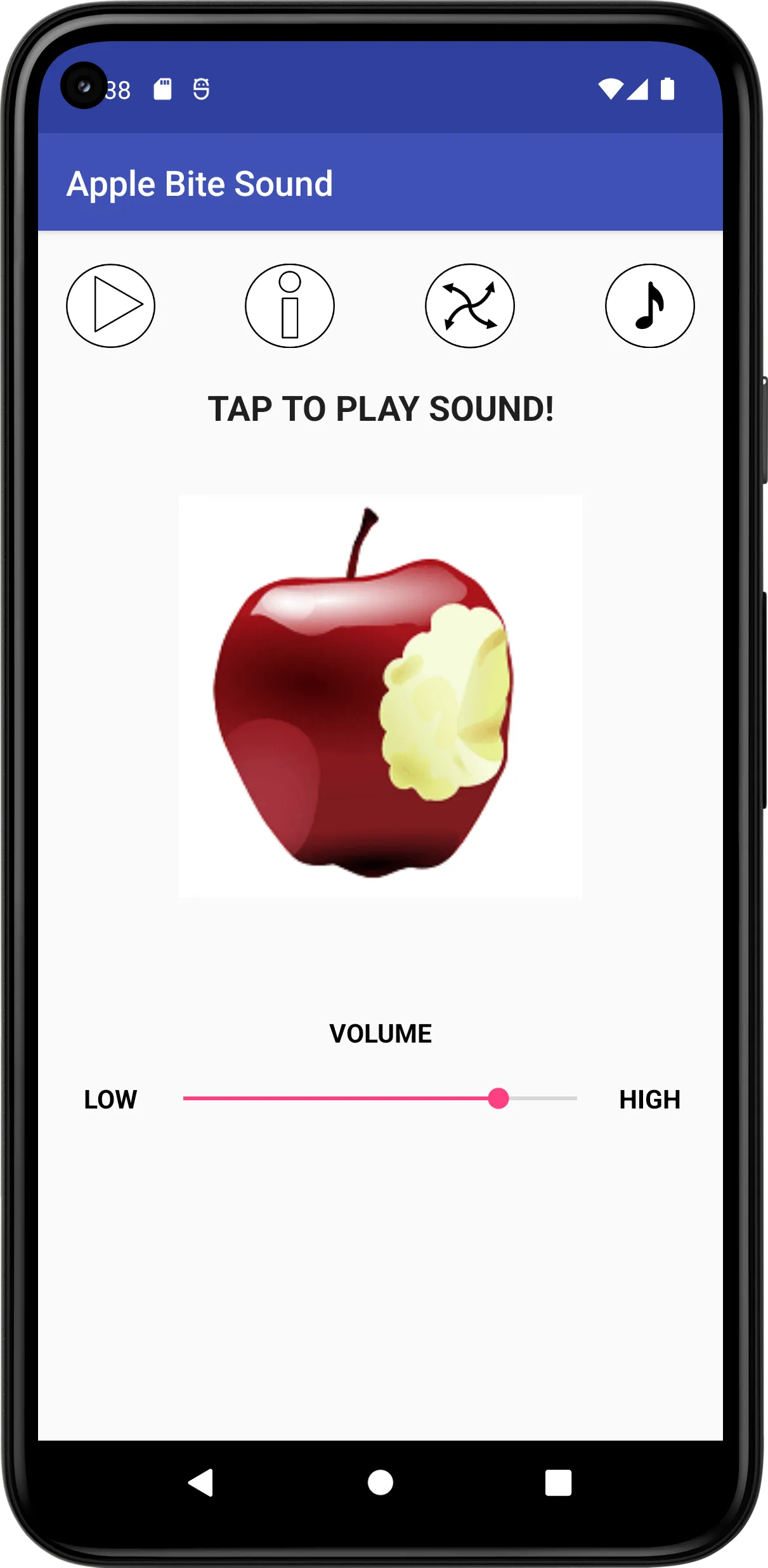 Apple Bite Sound | Indus Appstore | Screenshot