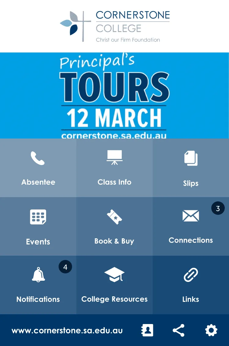 Cornerstone College | Indus Appstore | Screenshot