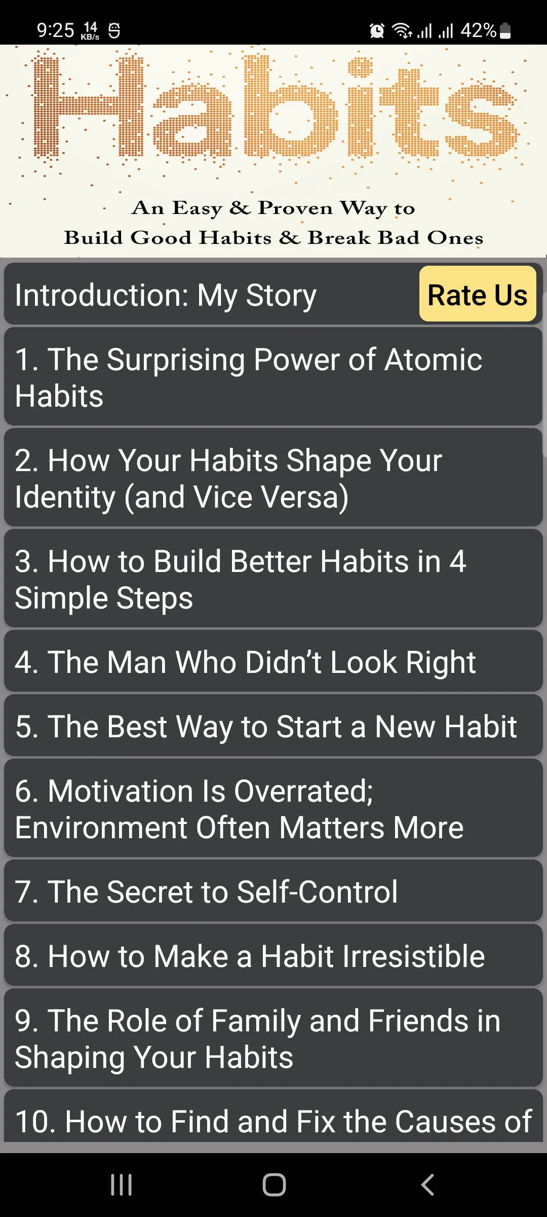 Atomic Habits | Indus Appstore | Screenshot