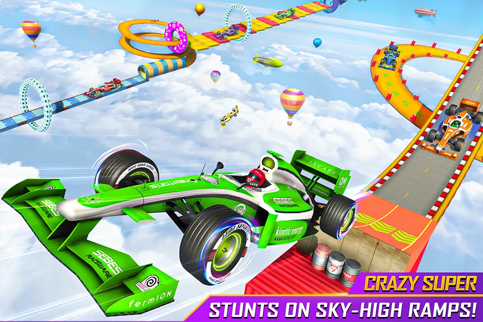 Formula Car Stunts - Car Games | Indus Appstore | Screenshot