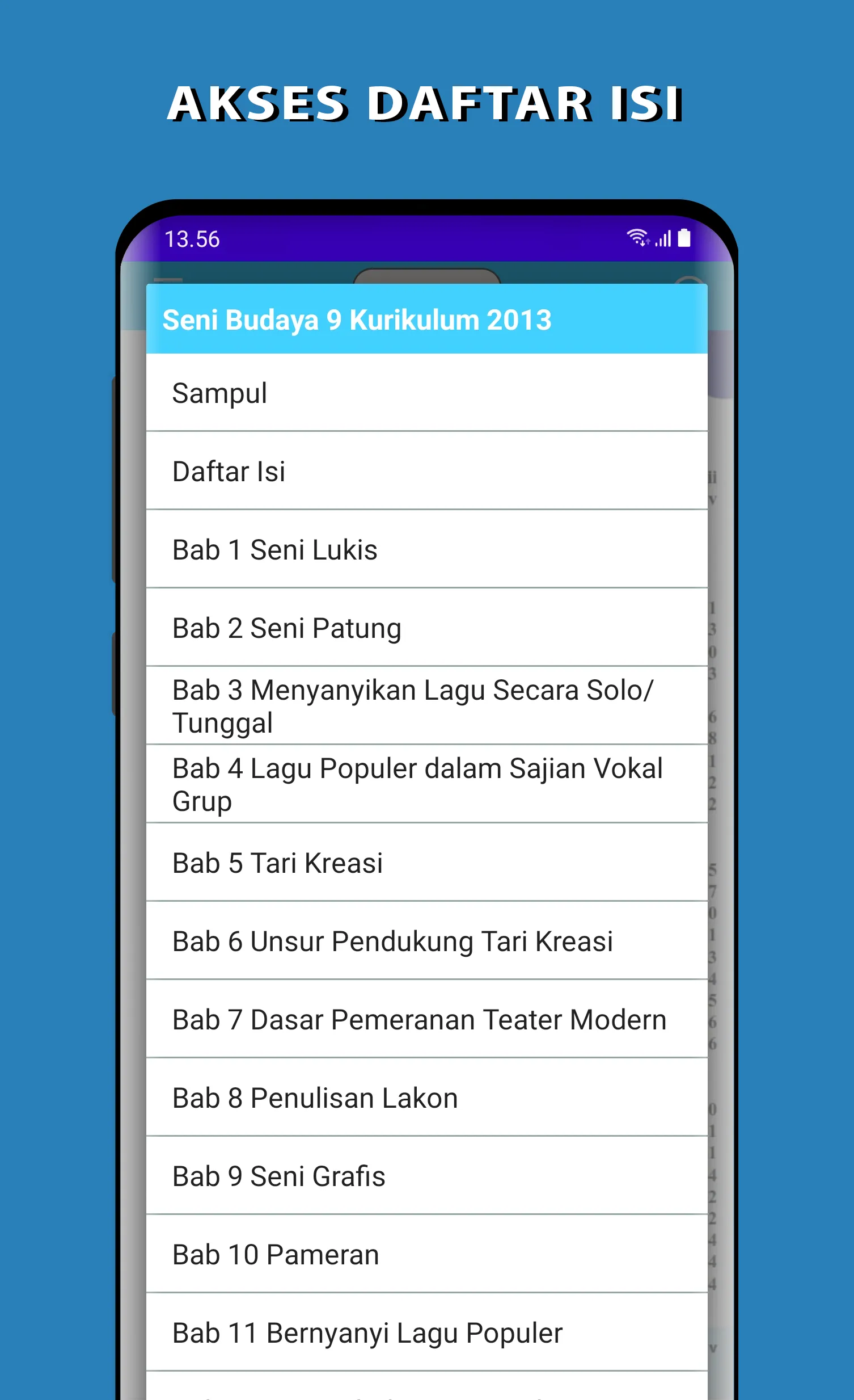 Seni Budaya 9 Kurikulum 2013 | Indus Appstore | Screenshot