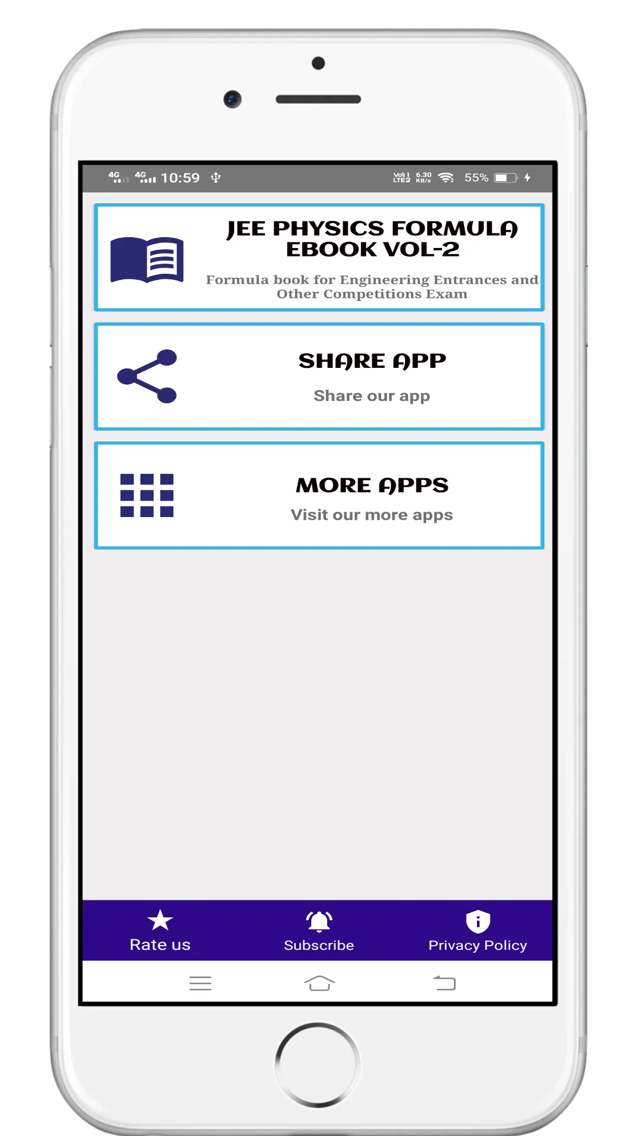 JEE-NEET PHYSICS FORMULA-2 | Indus Appstore | Screenshot