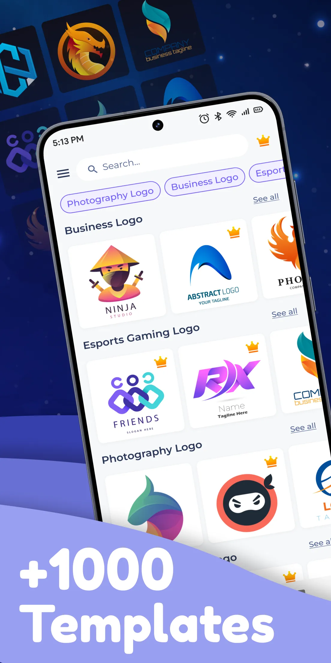 Logo Maker - Design Creator | Indus Appstore | Screenshot