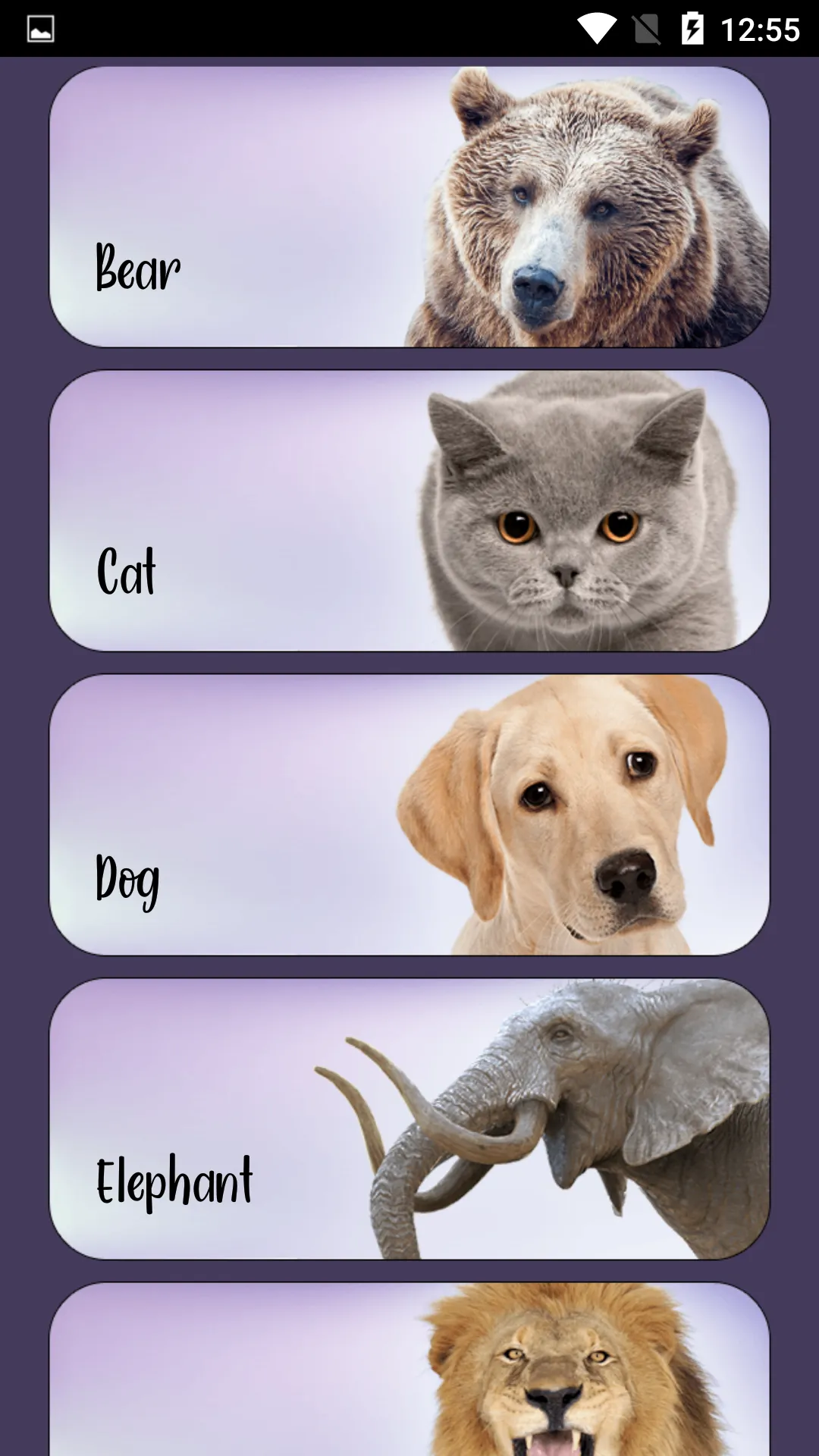 Animal Sounds | Indus Appstore | Screenshot