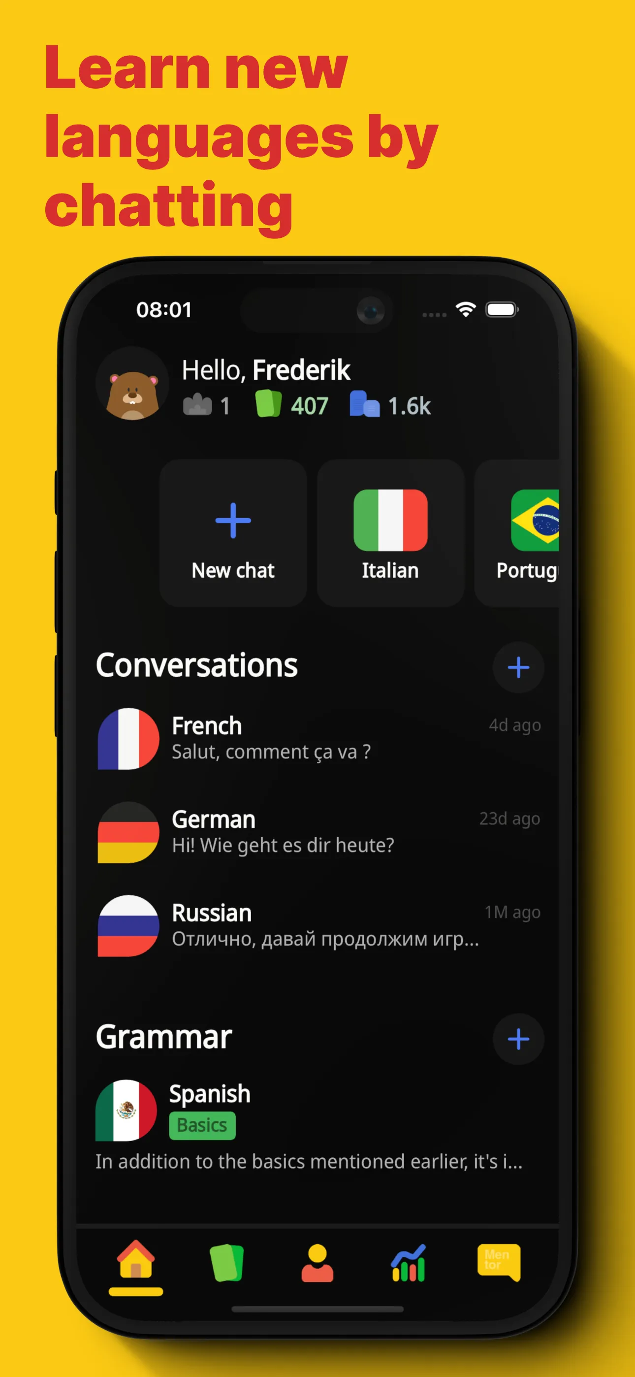 Wordoss - Learn A Language | Indus Appstore | Screenshot