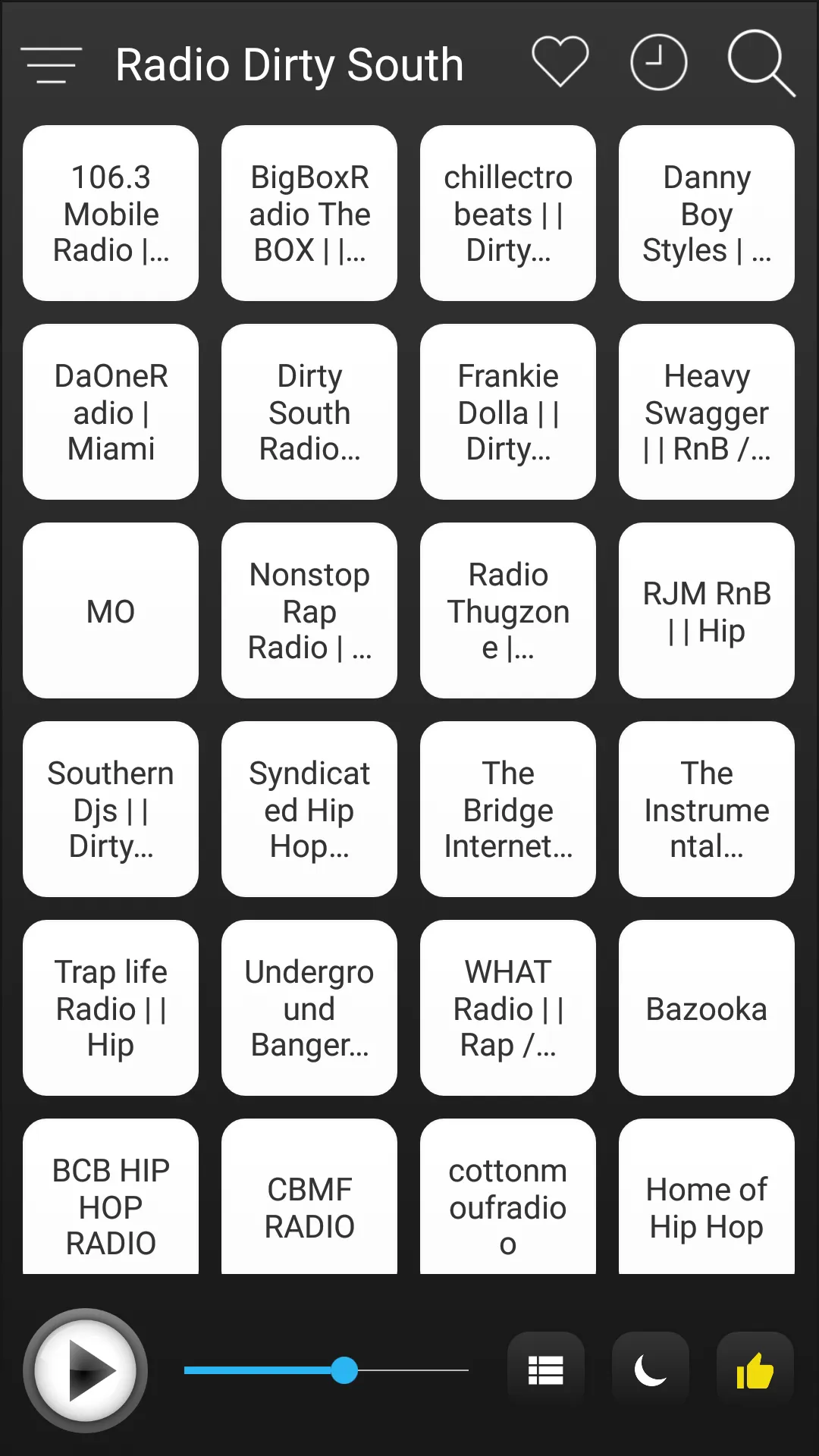 Dirty South Radio FM AM Music | Indus Appstore | Screenshot