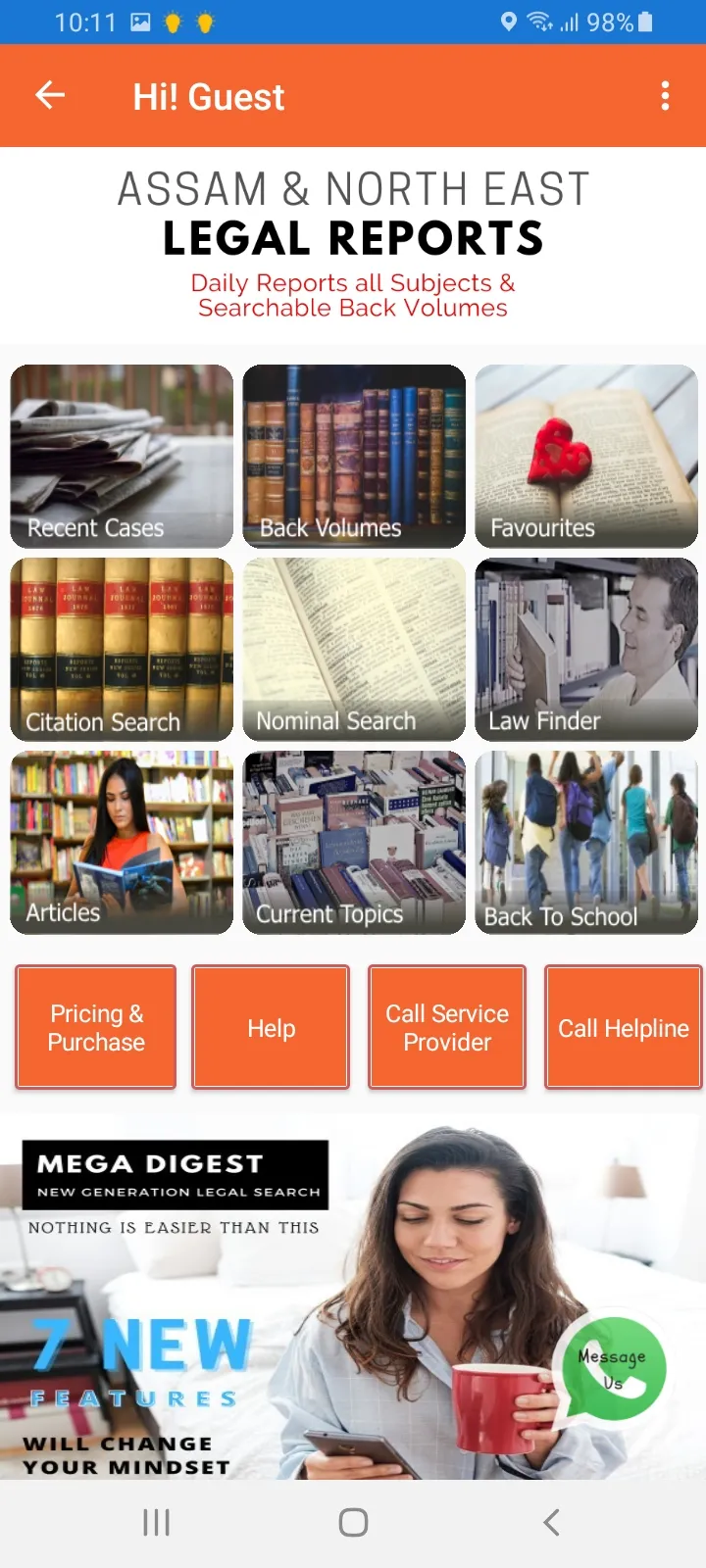 Assam & North East Legal Repor | Indus Appstore | Screenshot