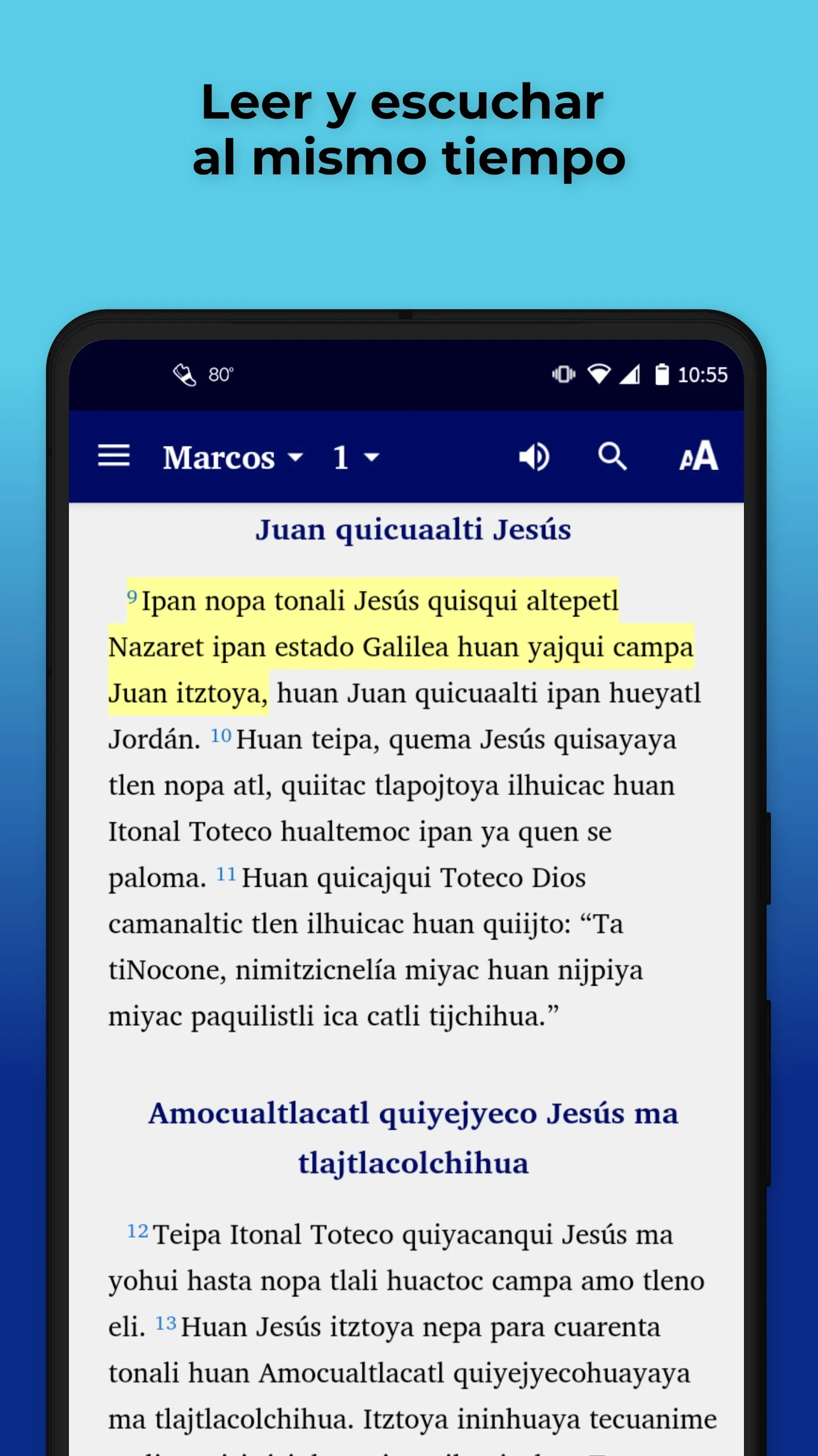Western Huasteca Náhuatl Bible | Indus Appstore | Screenshot
