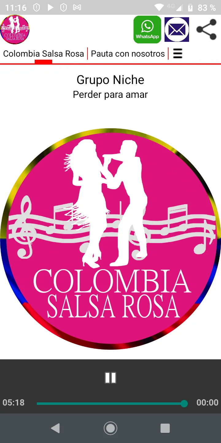 Colombia Salsa Rosa | Indus Appstore | Screenshot