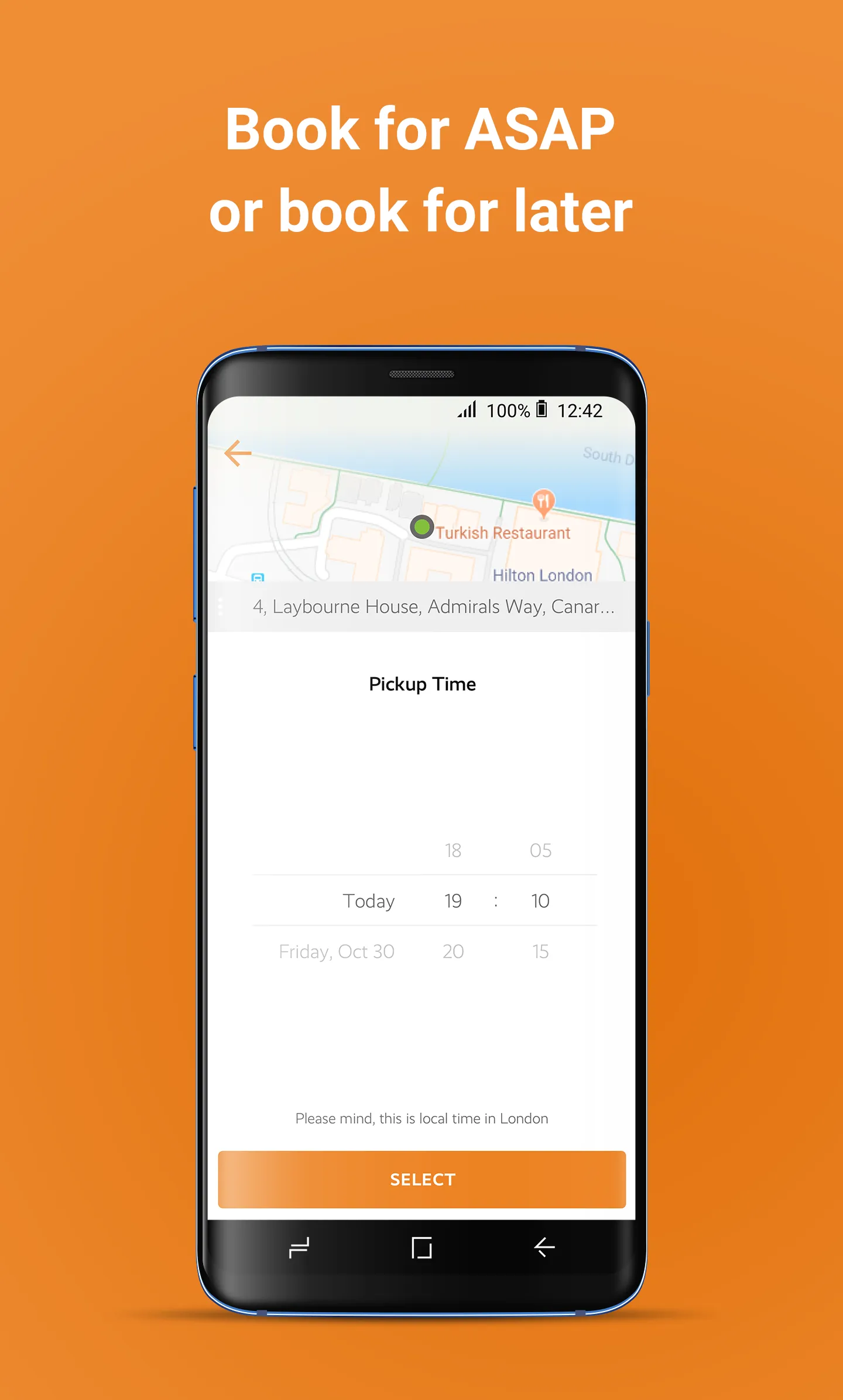 Carrot Cars – London’s Minicab | Indus Appstore | Screenshot