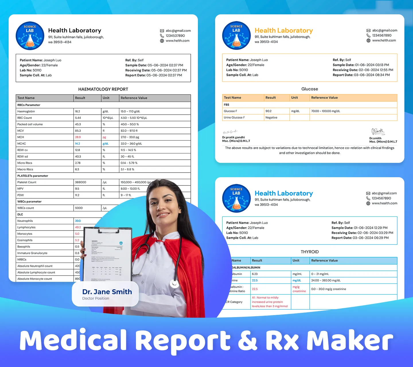 Medical Report & Rx Maker | Indus Appstore | Screenshot