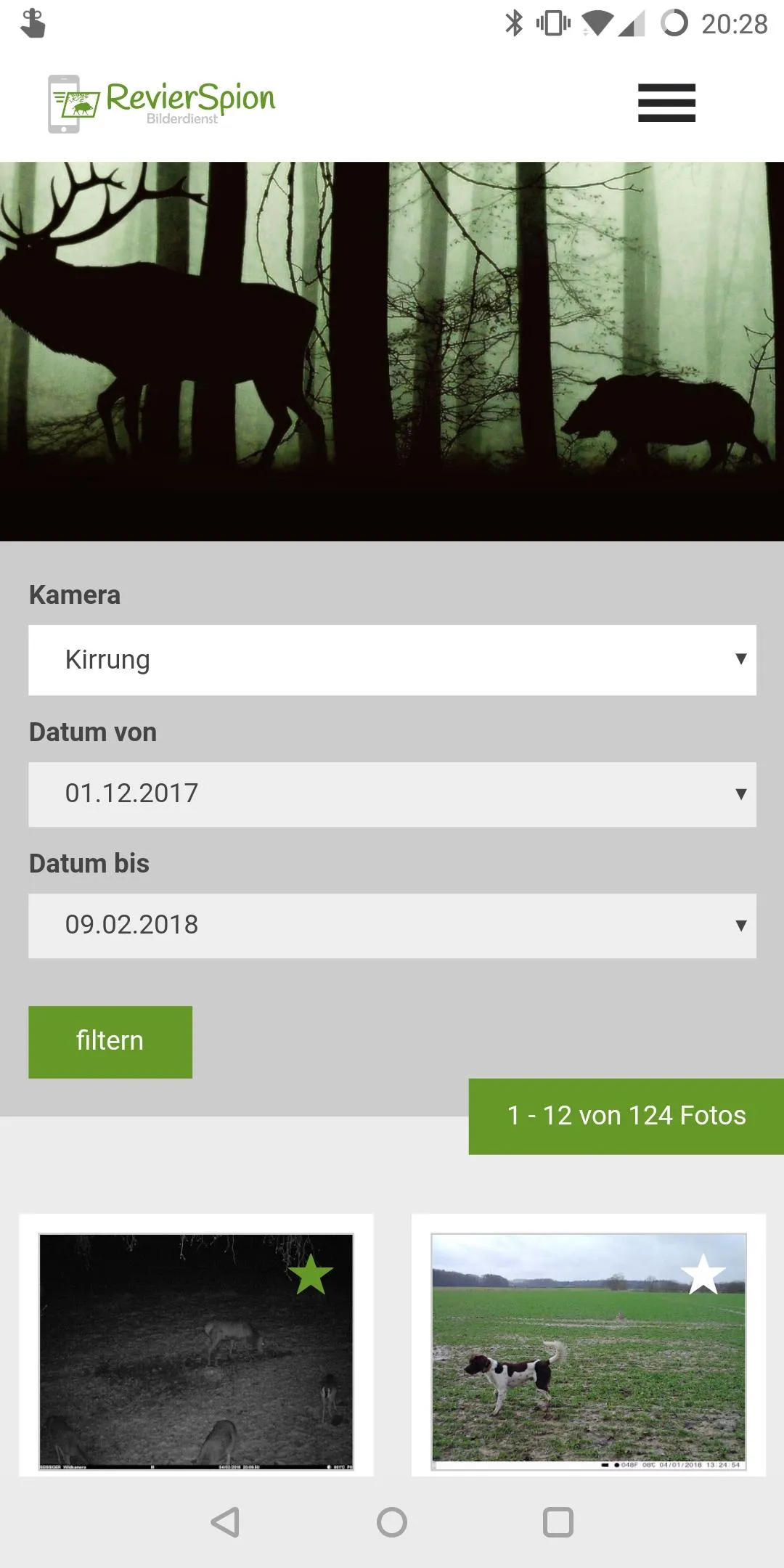 RevierSpion Bilderdienst | Indus Appstore | Screenshot