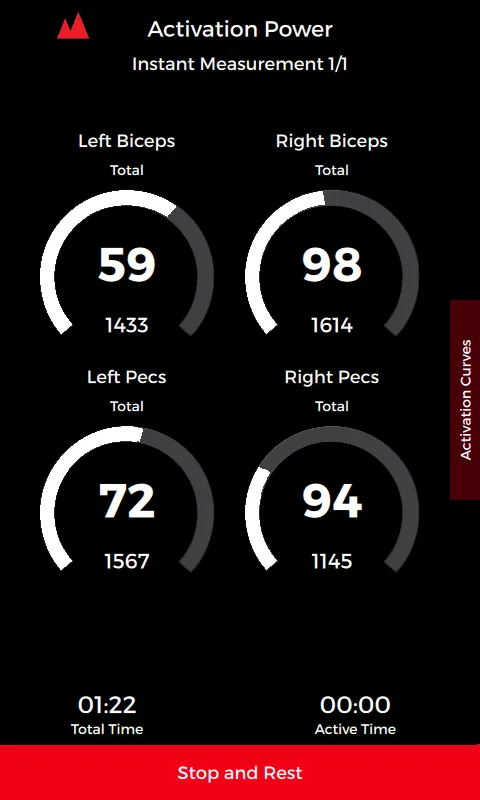 Mpower Muscle Monitor | Indus Appstore | Screenshot