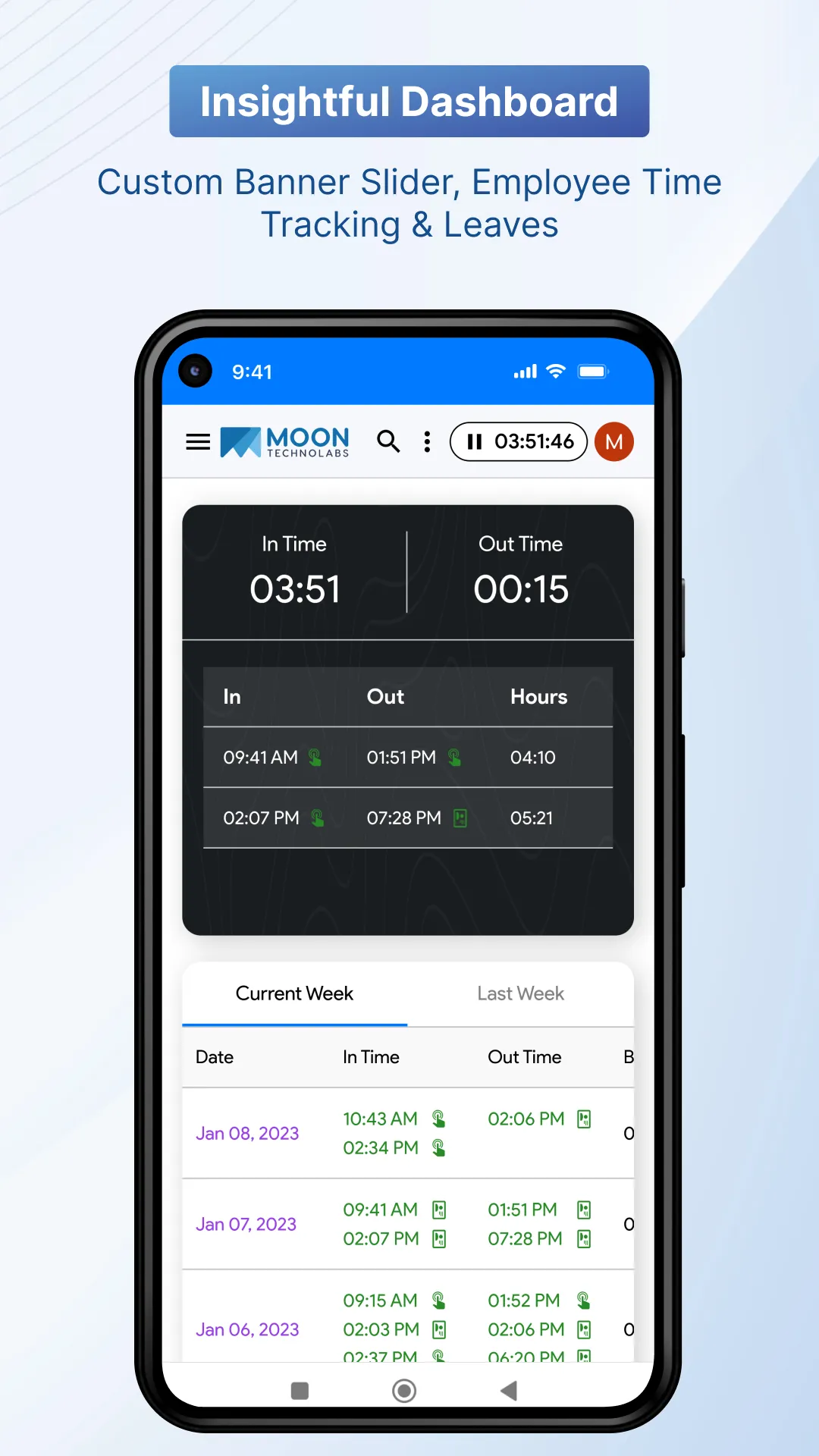 Moon HRM: HR & Employee Portal | Indus Appstore | Screenshot