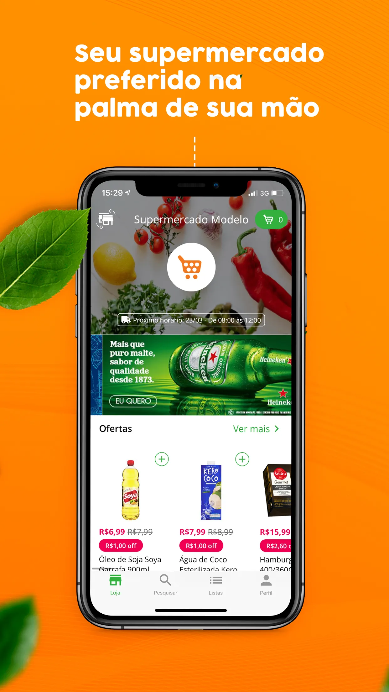 Supermercado Canteiros | Indus Appstore | Screenshot