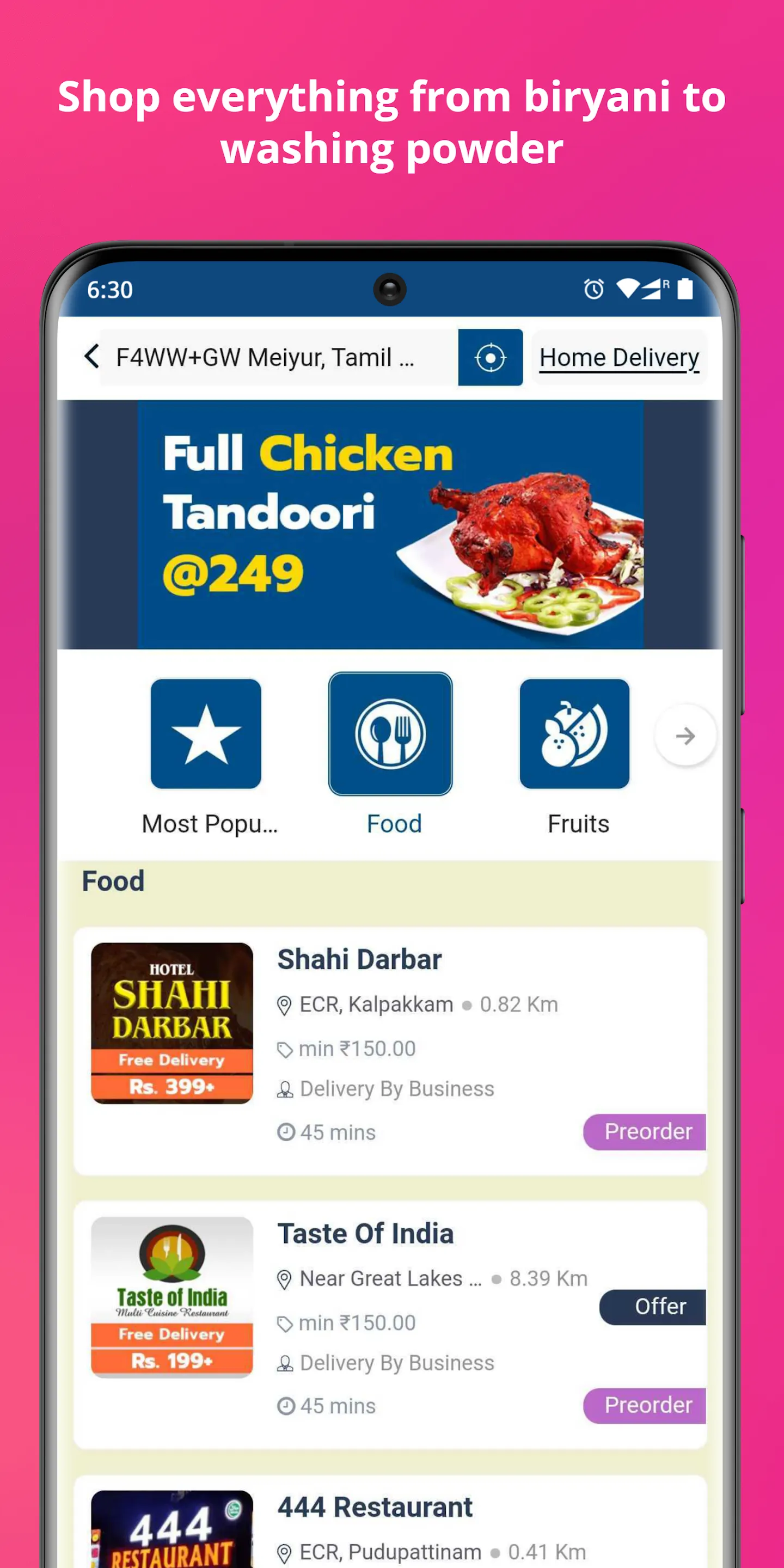 hi603 - Food, Grocery & more | Indus Appstore | Screenshot