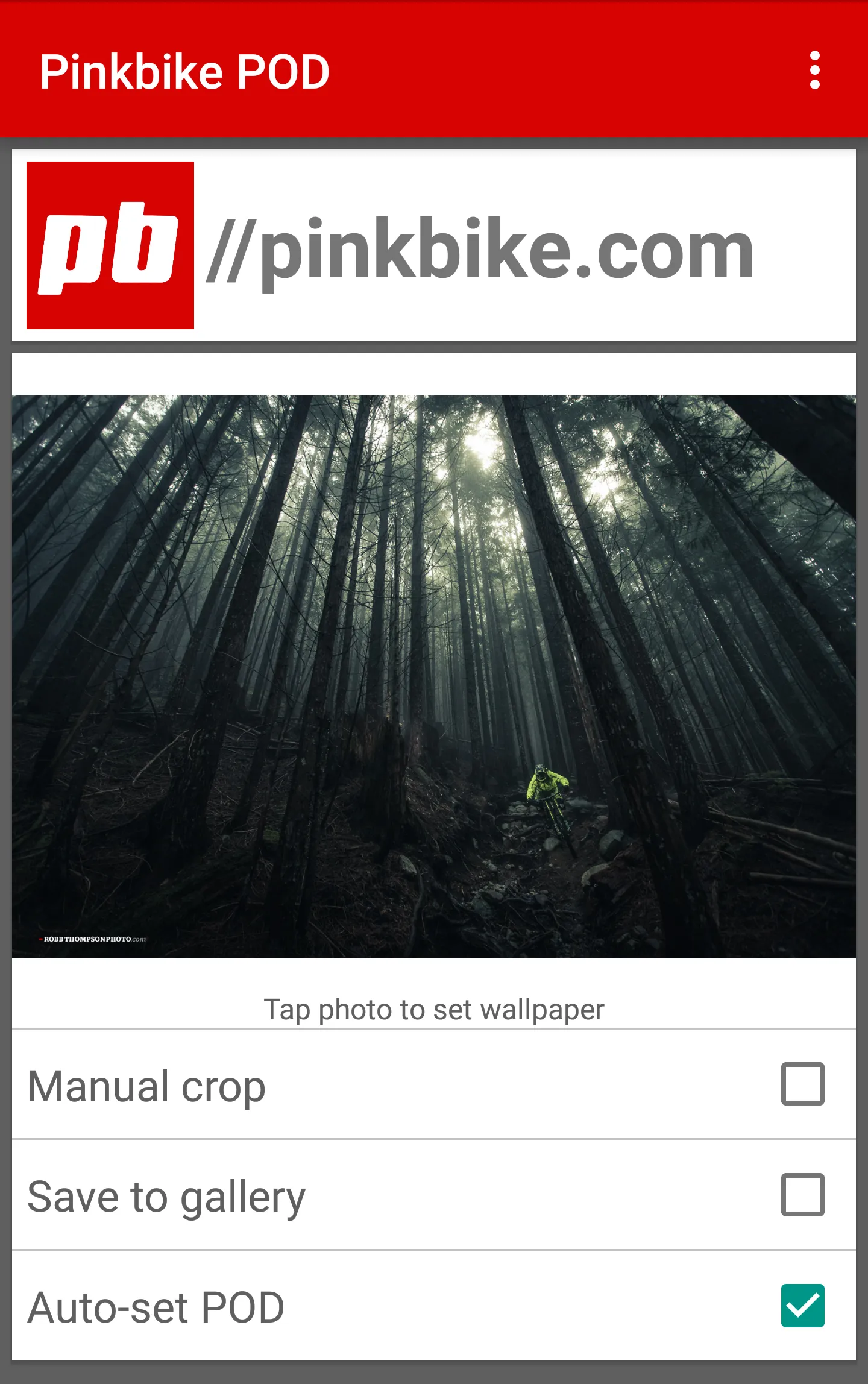 Pinkbike POD Wallpaper | Indus Appstore | Screenshot