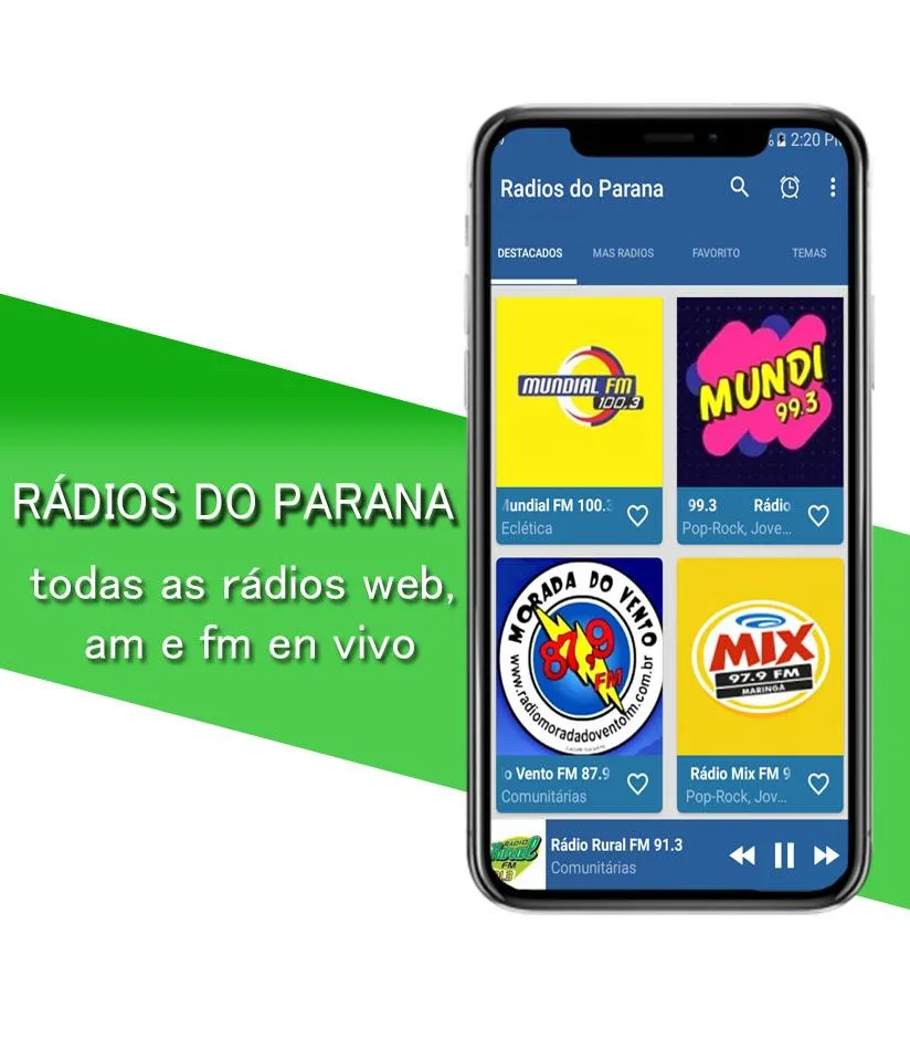 Radios do Parana | Indus Appstore | Screenshot