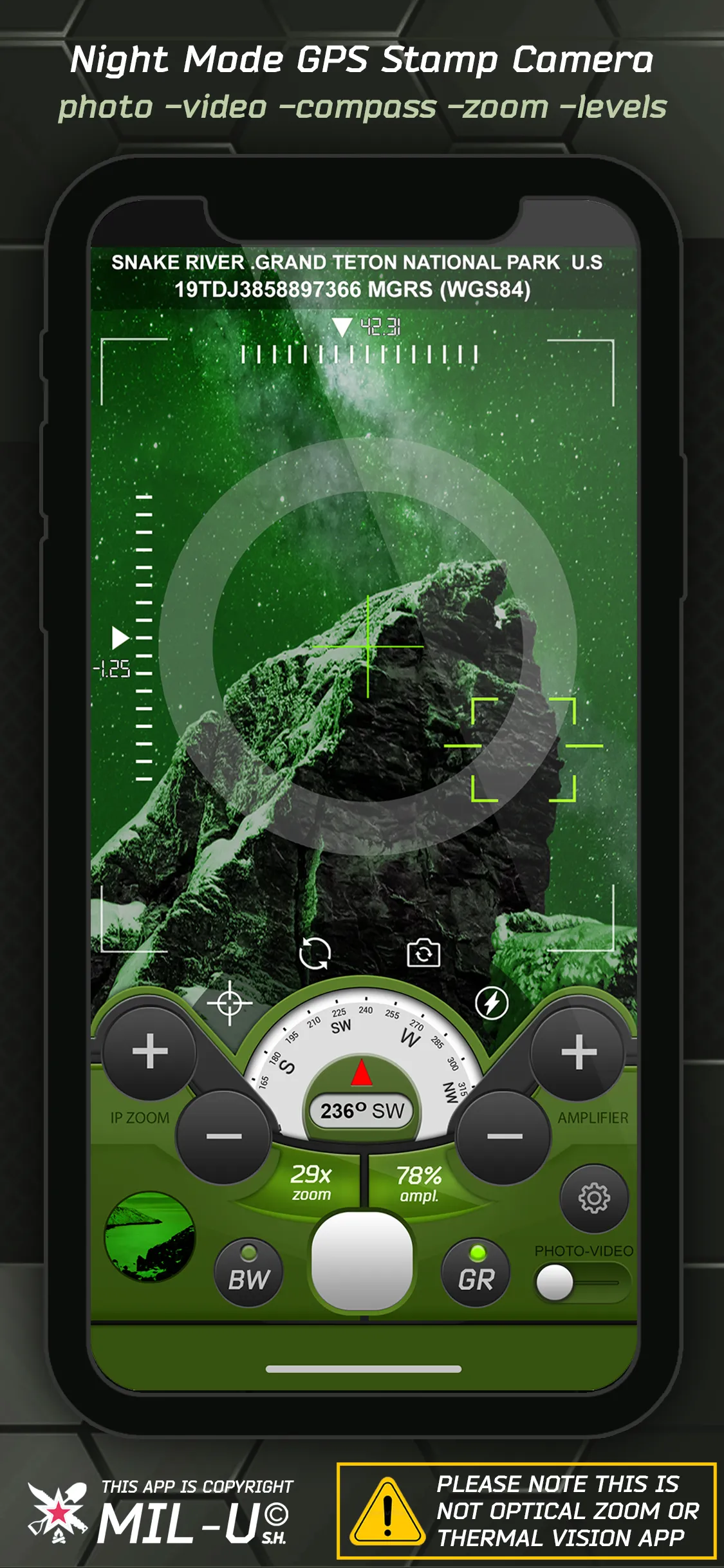 Night Mode GPS Stamp Camera | Indus Appstore | Screenshot