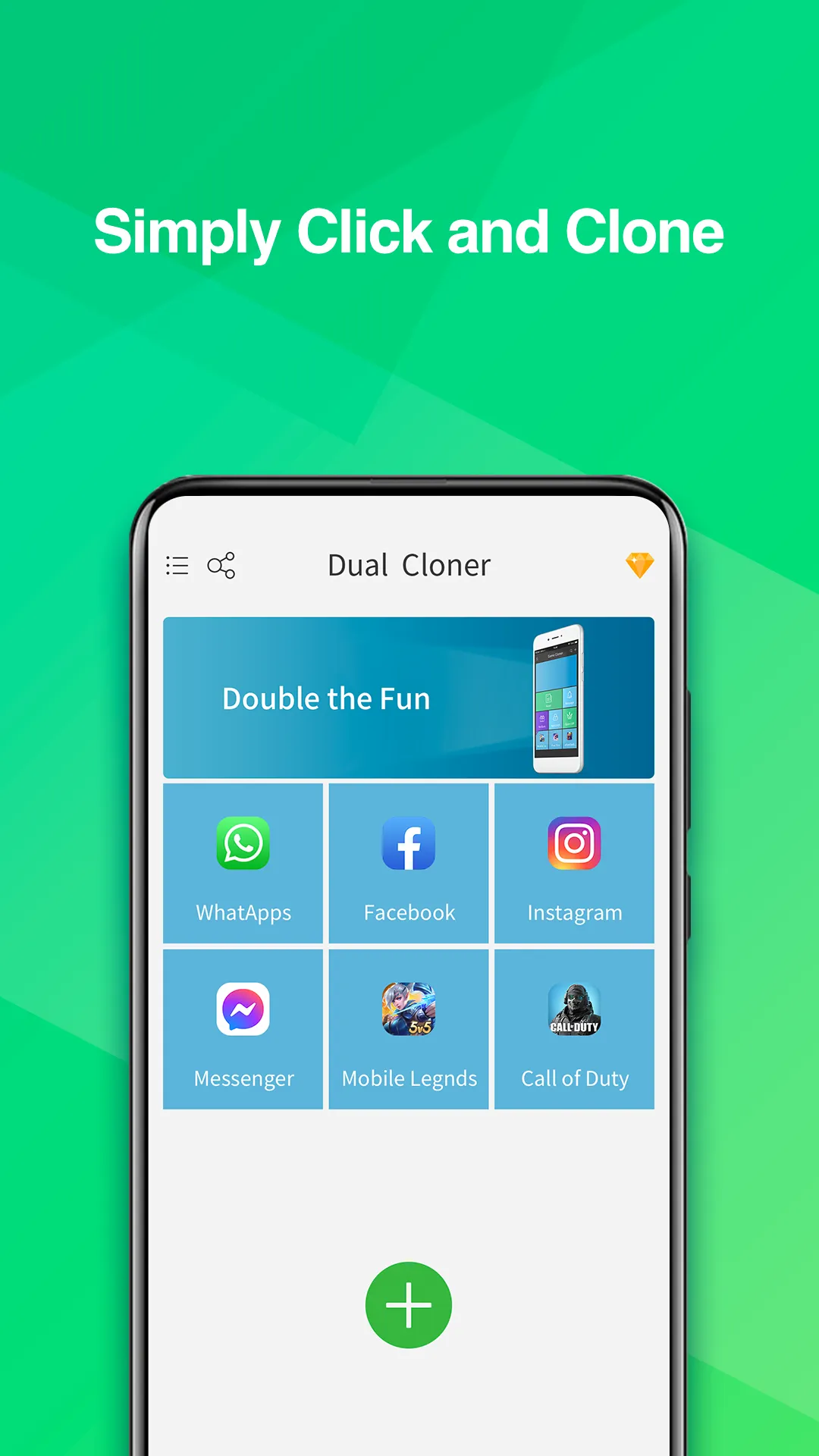 Dual Cloner - App Dual Space | Indus Appstore | Screenshot