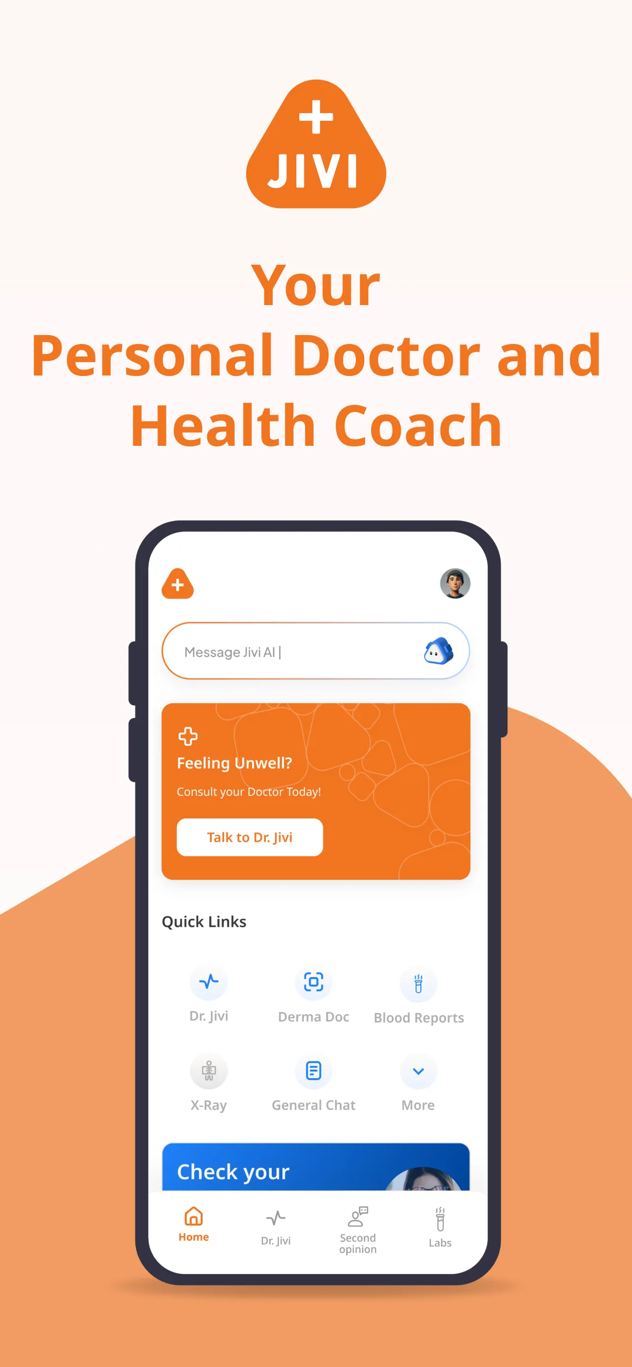 Jivi: Your AI Health Companion | Indus Appstore | Screenshot