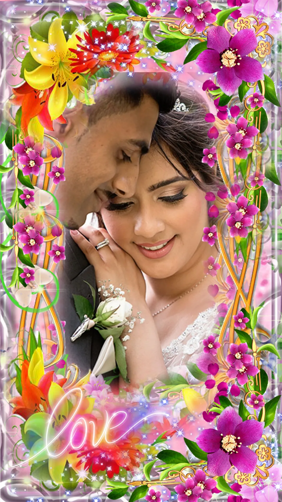 Lovely flower photo frame | Indus Appstore | Screenshot