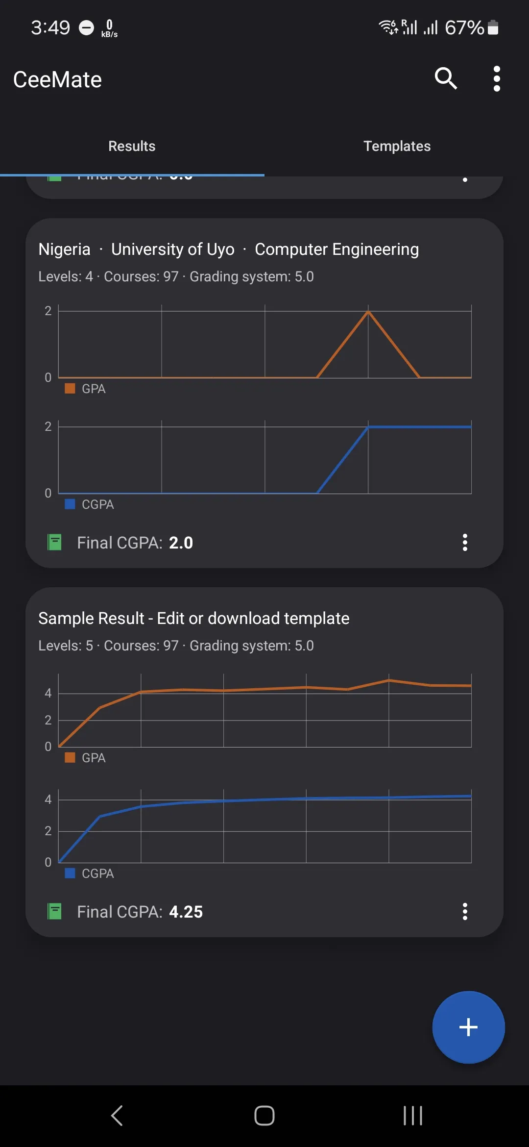 CeeMate CGPA Calculator | Indus Appstore | Screenshot