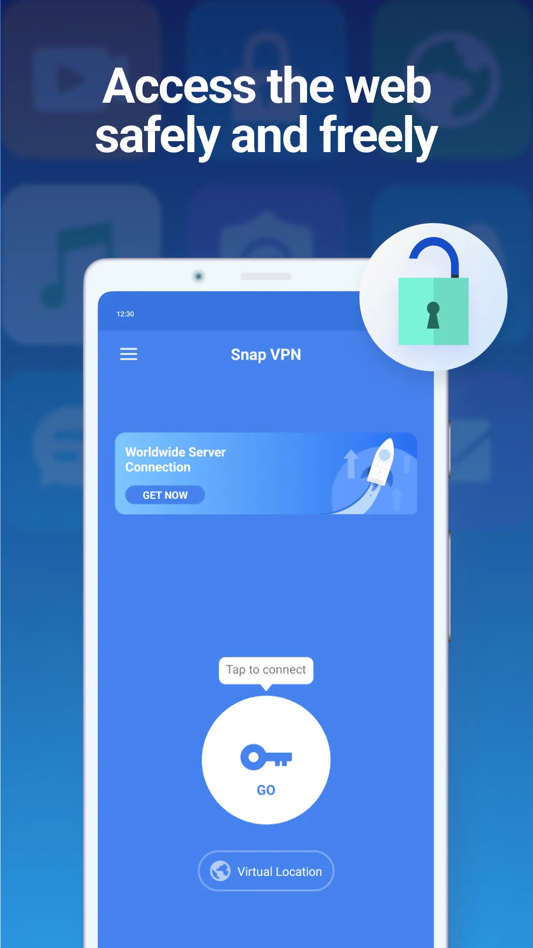 Snap VPN: Super Fast VPN Proxy | Indus Appstore | Screenshot