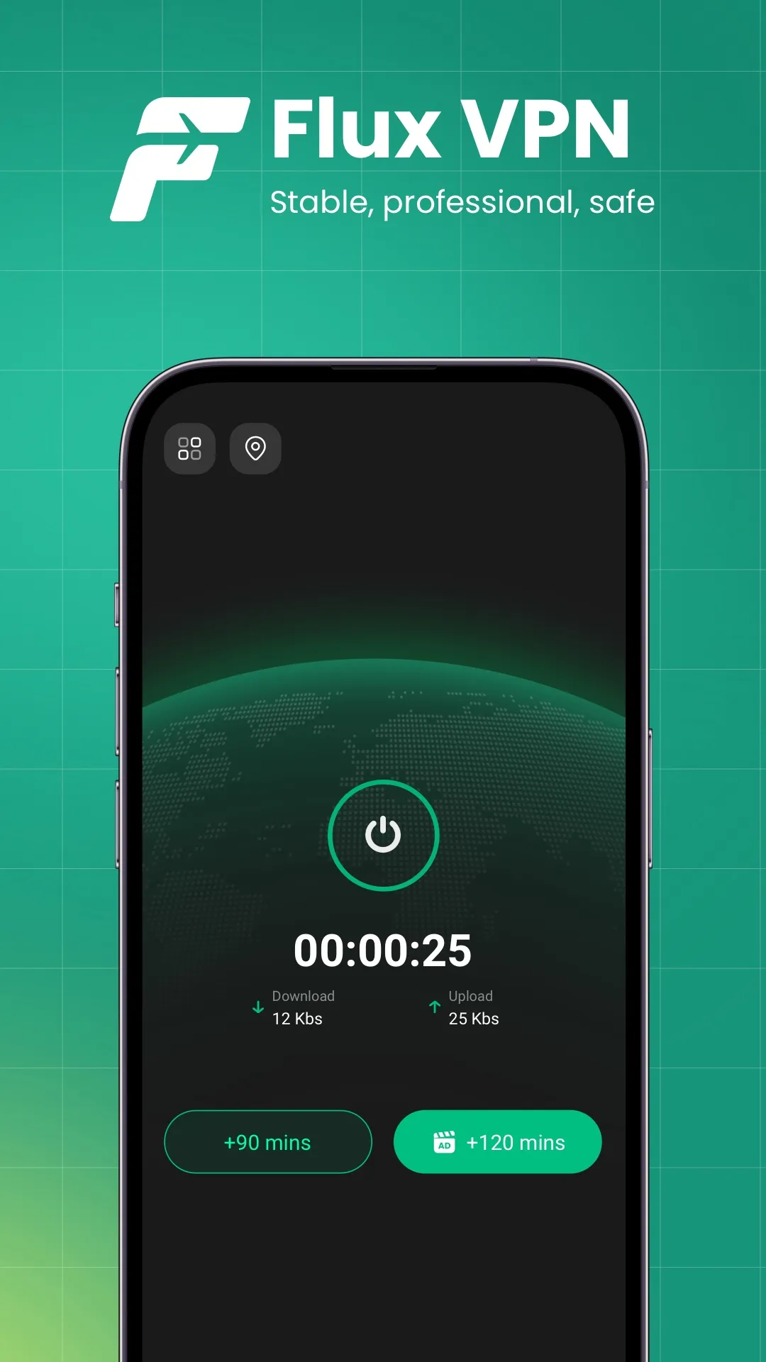 Flux VPN: Privacy Protection | Indus Appstore | Screenshot