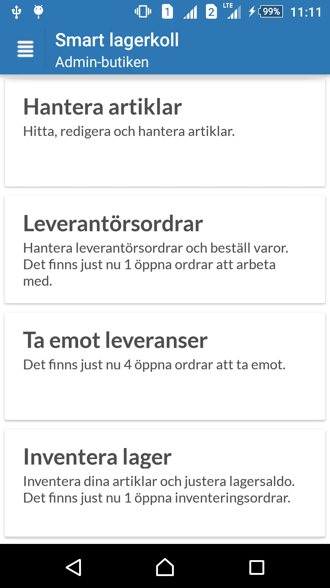 Lagerkoll | Indus Appstore | Screenshot