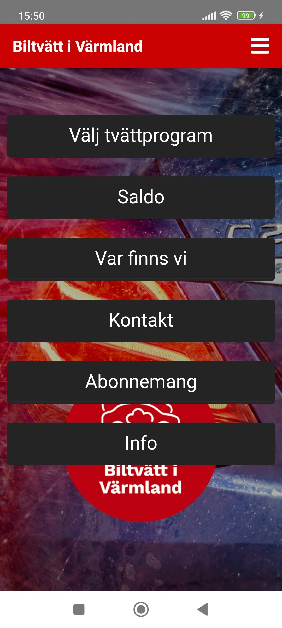 Biltvätt i Värmland | Indus Appstore | Screenshot