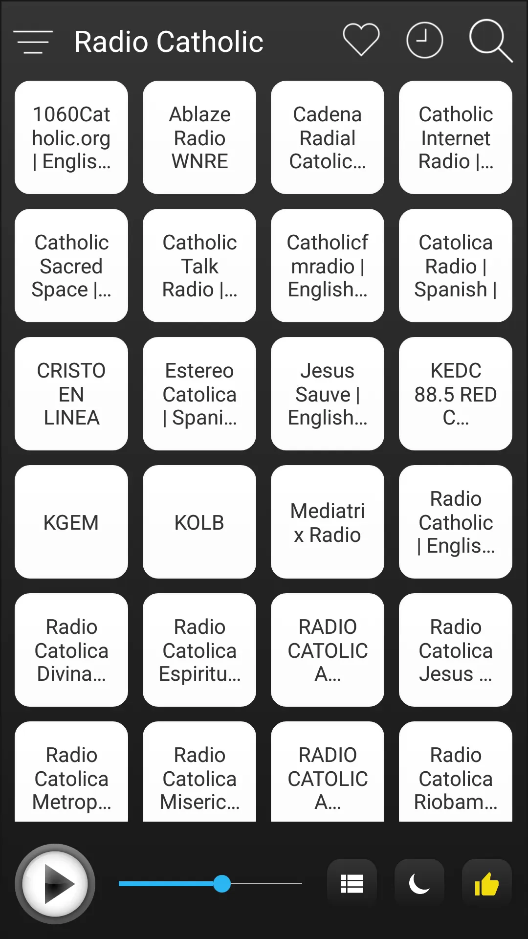 Catholic Radio FM AM Music | Indus Appstore | Screenshot