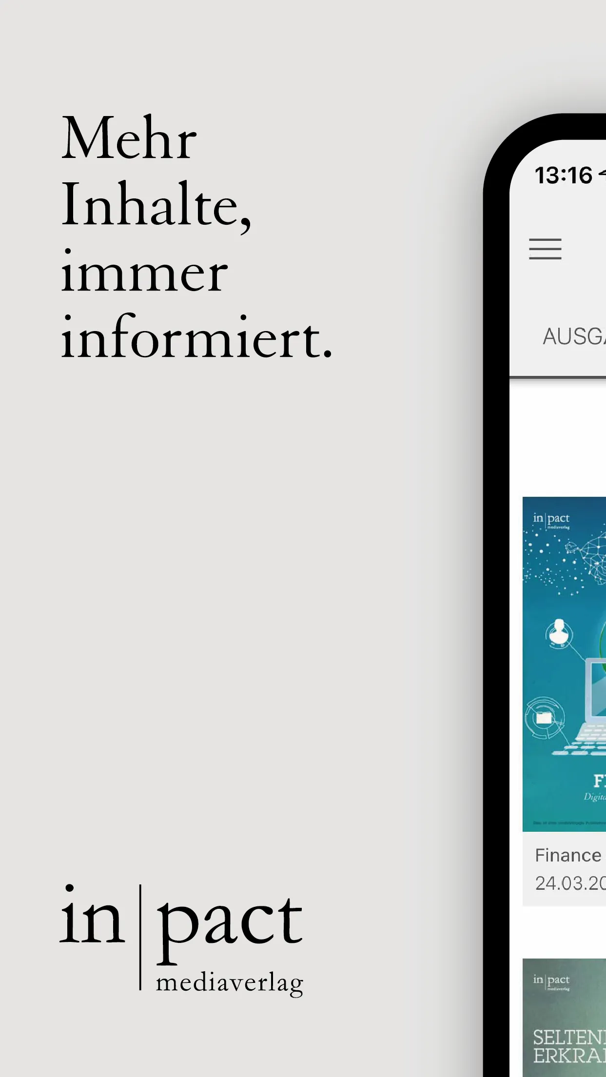 inpact media Verlag | Indus Appstore | Screenshot