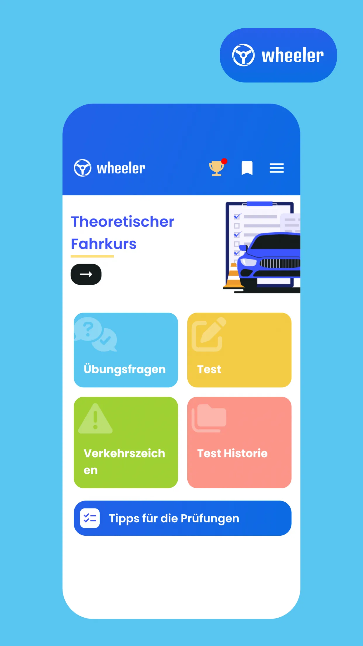 Auto Theorie | Schweiz | Indus Appstore | Screenshot