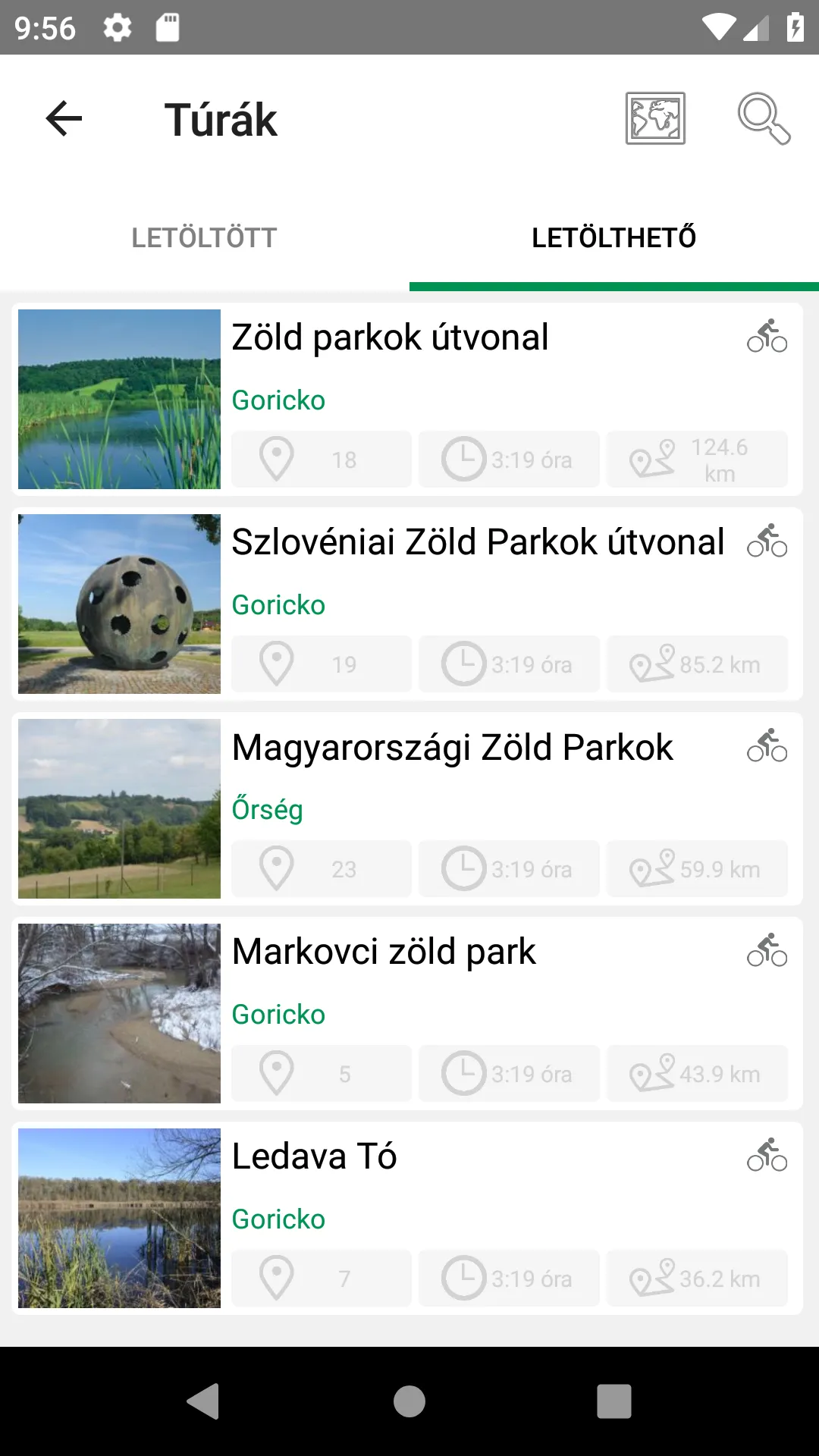 Őrség-Goričko Túrák | Indus Appstore | Screenshot