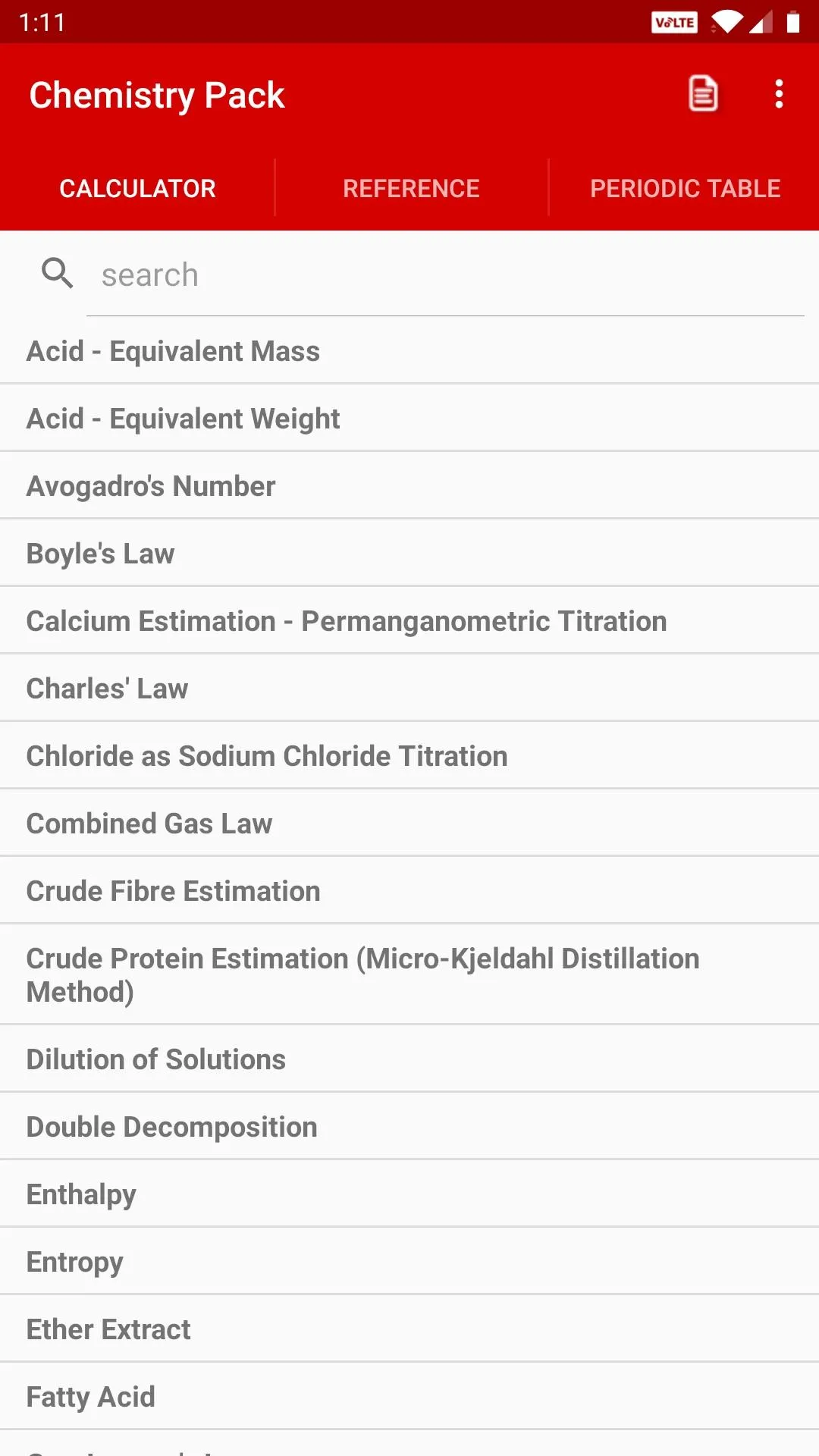 Chemistry Pack | Indus Appstore | Screenshot