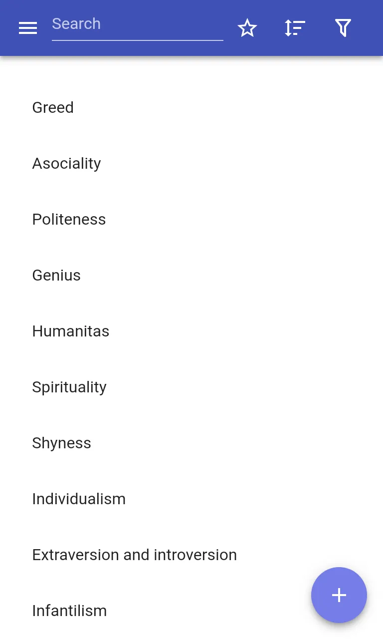 Personality traits | Indus Appstore | Screenshot