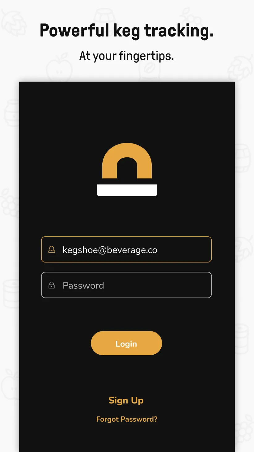 Kegshoe Keg Tracking | Indus Appstore | Screenshot