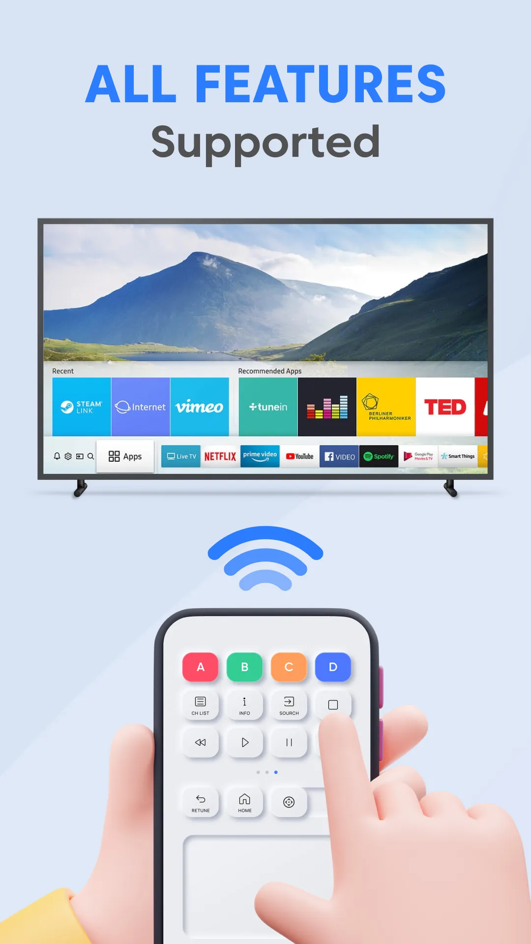 Smart TV Remote for Samsung TV | Indus Appstore | Screenshot