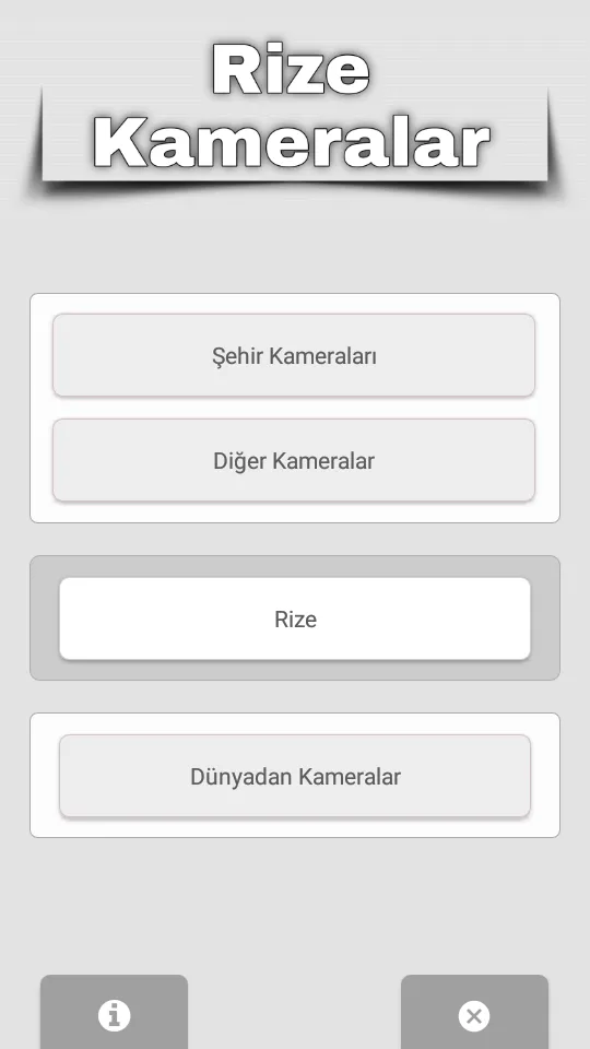 Rize Şehir Kameraları | Indus Appstore | Screenshot