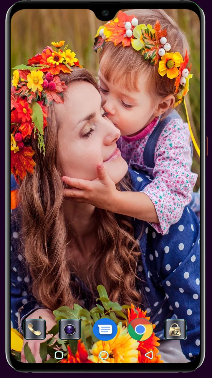 Cute Baby Kiss Wallpaper | Indus Appstore | Screenshot