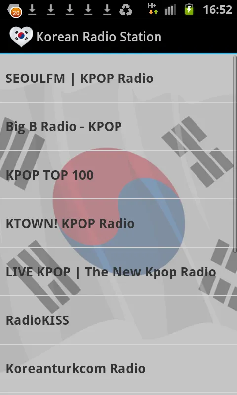 Korean Radio Music & News | Indus Appstore | Screenshot