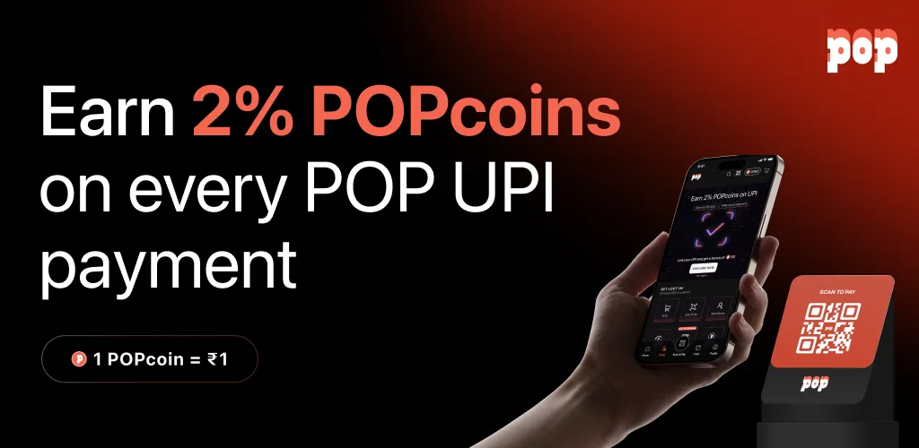 POP: UPI & Credit Card Rewards | Indus Appstore | Screenshot