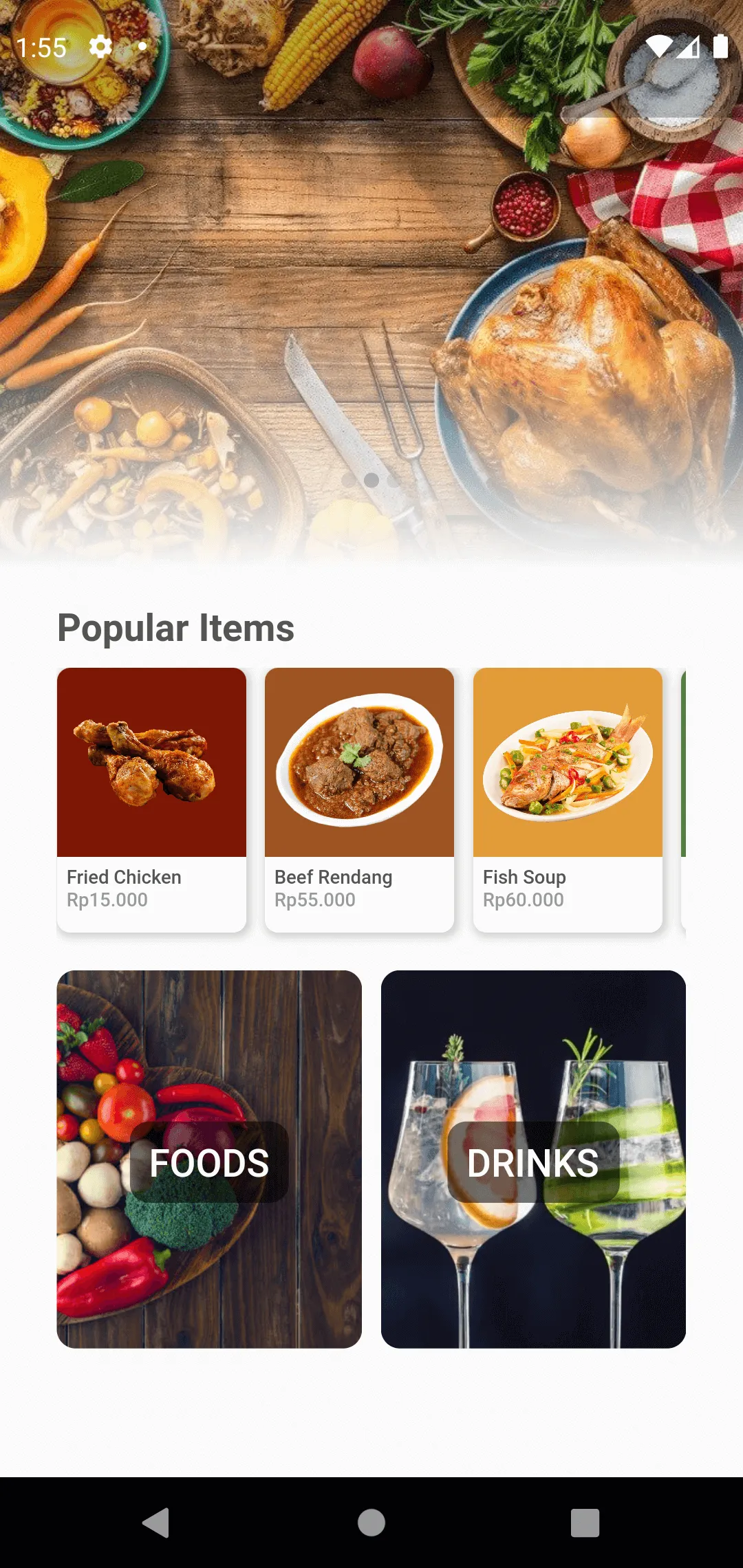 Catering App FrasNym | Indus Appstore | Screenshot