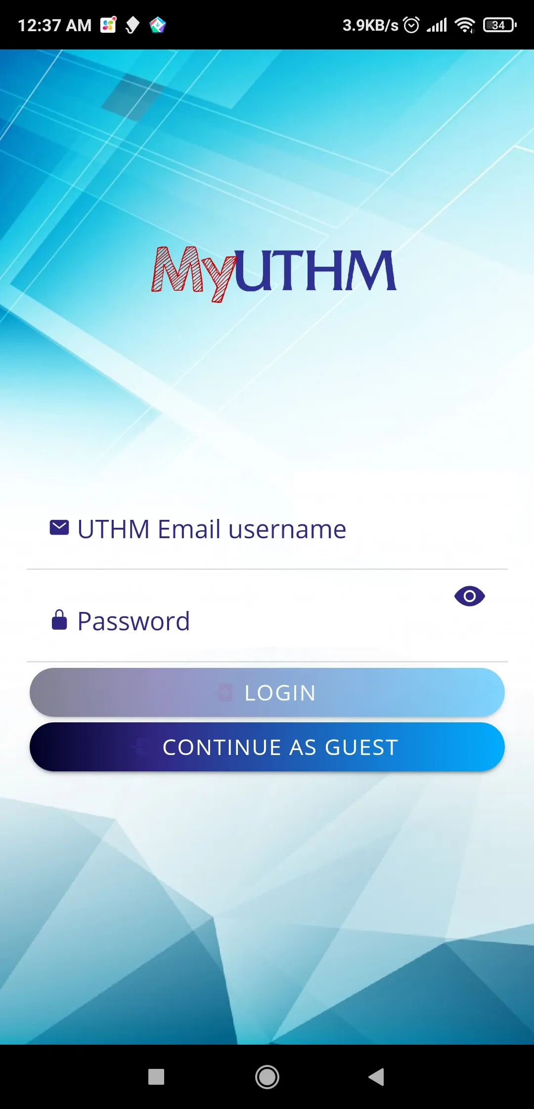 MyUTHM | Indus Appstore | Screenshot