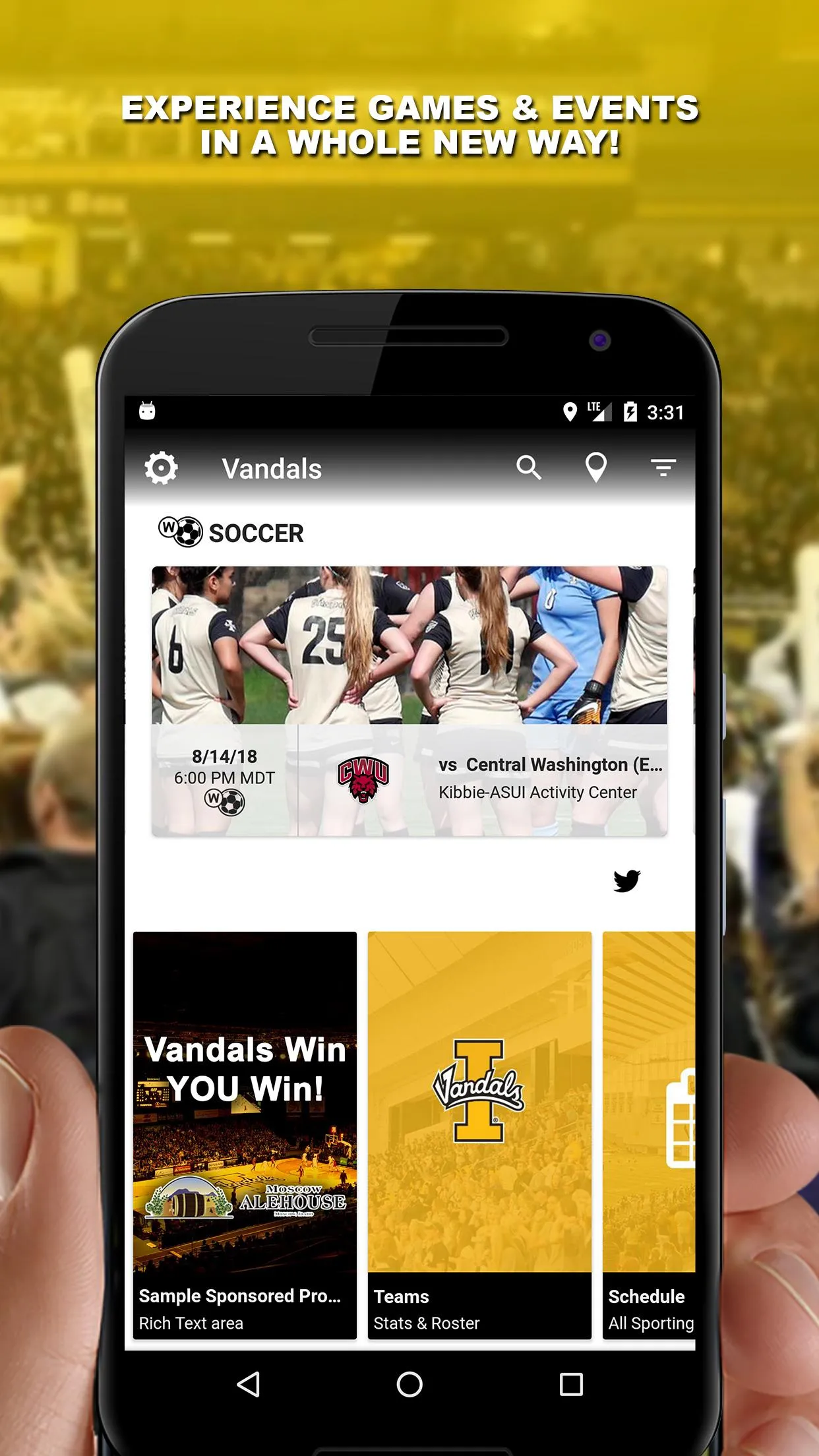 Vandal Gameday | Indus Appstore | Screenshot