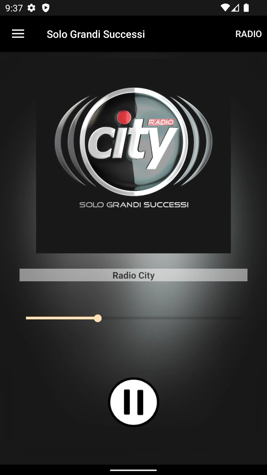 radiocity.it | Indus Appstore | Screenshot