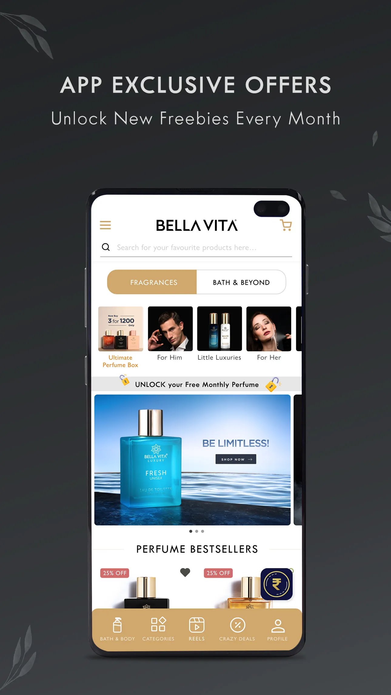 BELLAVITA:Perfume Shopping App | Indus Appstore | Screenshot