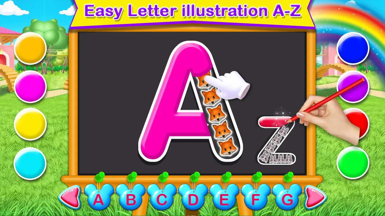 ABC Tracing & Phonics for kids | Indus Appstore | Screenshot