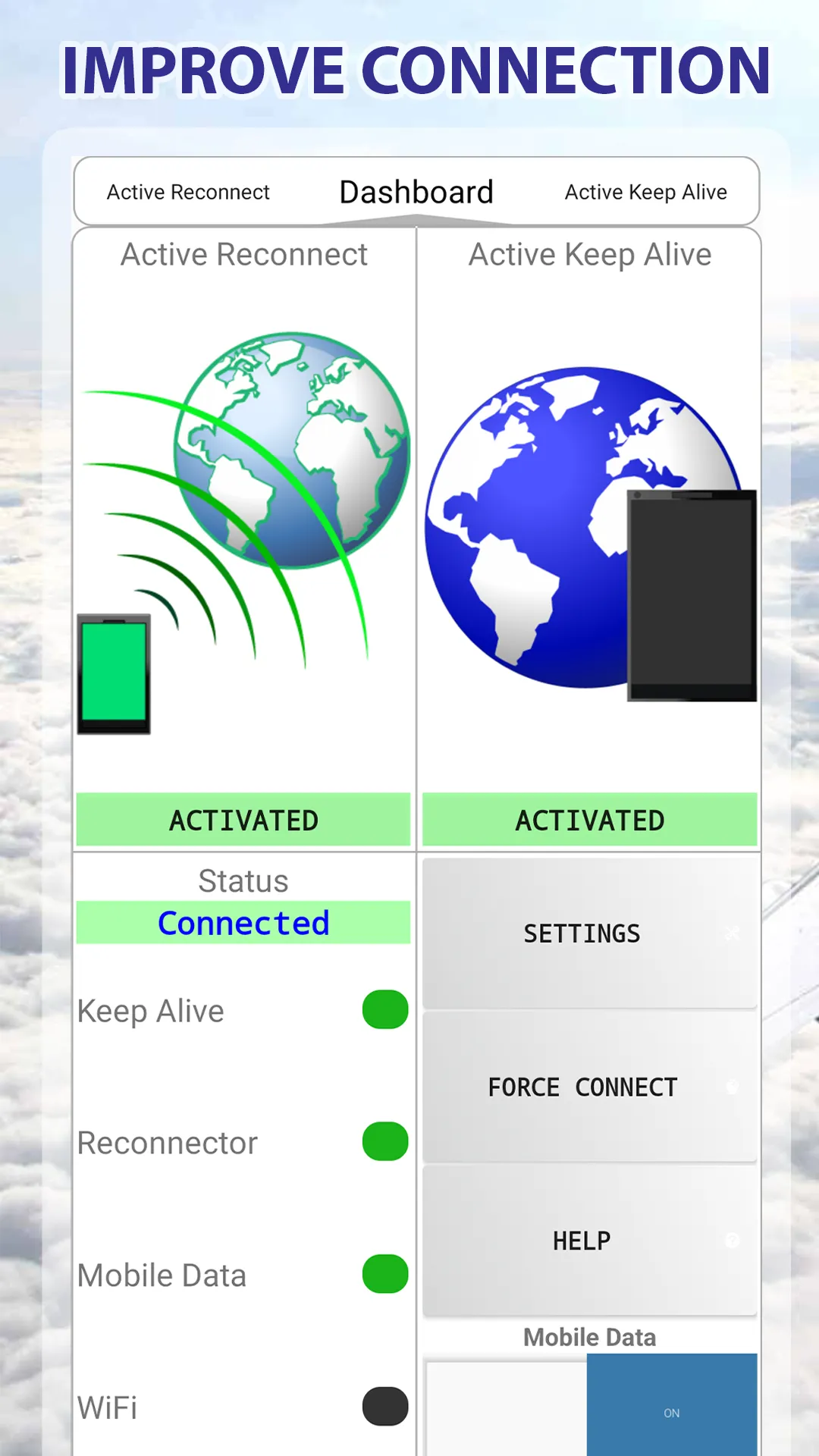 Connection Stabilizer Booster | Indus Appstore | Screenshot